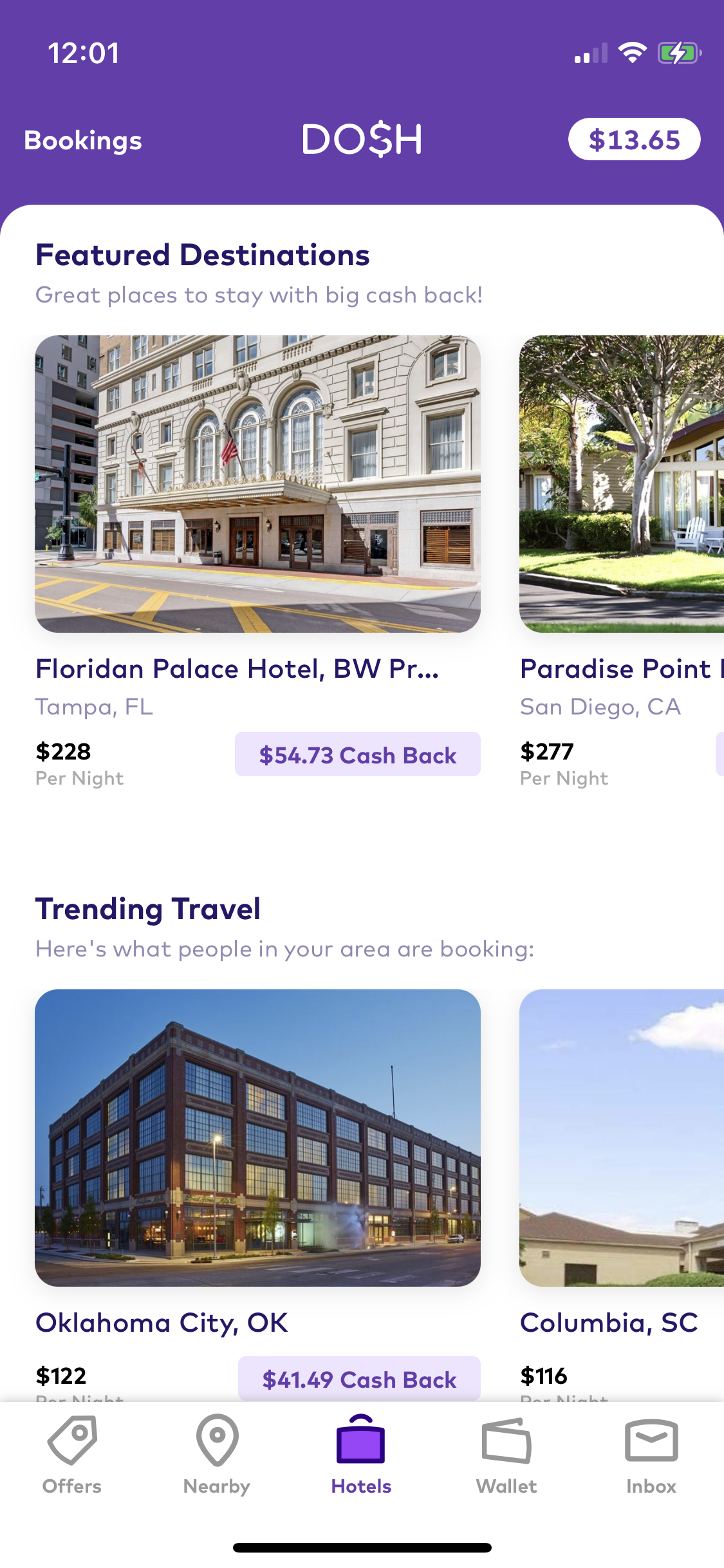 Dosh – Easy Cash Back – Stash Stability